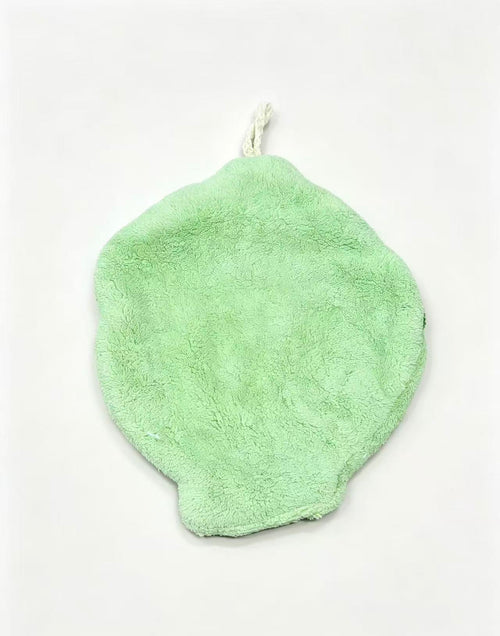 Towique Cabbage Shape Hand Towel – Plush Microfiber for Kitchen & Bath