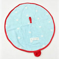 Towique Round Polka Dot Hand Towel – Absorbent Fleece with Hanging Loop