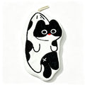 Towique Cat Shape Hand Towel – Quick-Dry Coral Fleece with Hanging Loop